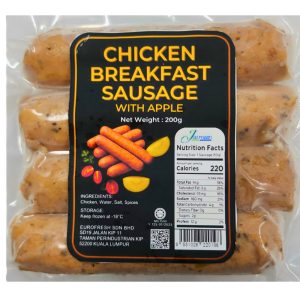 Chicken Breakfast Sausage with Apple