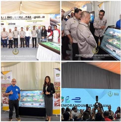 Groundbreaking ceremony of Perak Halal Industrial Park